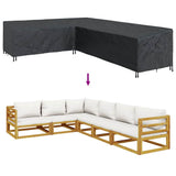 Furniture Cover Black 330 x 255 x 80 cm 420D Oxford Fbric 4105697