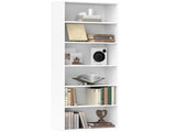 Six Shelf Bookcase - White T3398P344753