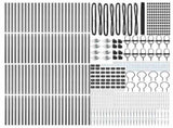 Welded Wire Fence with Spikes 100 x 1.6 m 3353323
