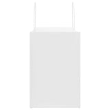 Paper Bags 250 pcs with Handles White 26x17x25 cm 4101619