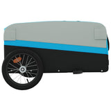 Bike Trailer Black and Blue 45 kg Iron 94044
