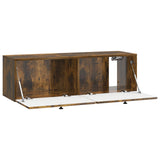 Wall-Mounted TV Cabinet 98 x 31 x 30 cm Smoked Oak 899240