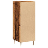 Sideboard Old Wood 34.5x34x90 cm Engineered Wood 857183