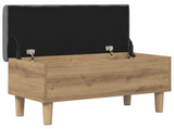 Storage Bench with Cushion Artisan Oak 82 x 42 x 46 cm 8017742