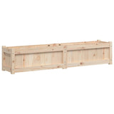 Garden Planter 150x31x31 cm Solid Wood Pine 837474