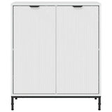 Sideboard High Gloss White 69.5 x 33 x 82 cm Engineered Wood 883428