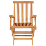 7 Piece Garden Dining Set Solid Teak Wood 3059604