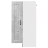 Wall Corner Cabinet PORTO Concrete Grey 57 x 57 x 100 cm 885518