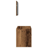 2 Piece Bathroom Furniture Set Old Wood Engineered Wood 862039