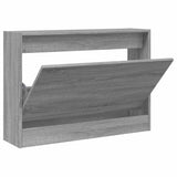 Shoe Cabinet Grey Sonoma 80x21x57 cm Engineered Wood 839915