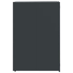 Wheelie Bin Storage for 3 Bins Anthracite 207x79x117 cm Steel 3279983