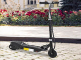 Folding Kids Electric Scooter Ride on Toy, Age 7-14-Black T3398P349432