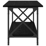 Coffee Table Black oak 80 x 45 x 45.5 cm Engineered wood 875733