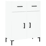 Highboard White 69.5x34x180 cm Engineered Wood 3198529