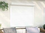Roller Shutter White 110 x 130 cm Aluminium and Polyurethane 42047057