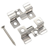 100 pcs Decking Clips with 200 Screws Stainless Steel 45063