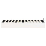 Ottoman Bed Frame with Storage White 90 x 200 cm 3418769