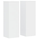 Plant Stands 2 pcs White 33x33x100 cm Engineered Wood 3307882