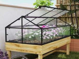 60 x 120cm Raised Garden Bed with Wooden Base - Natural T3398P551659