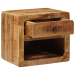 Wall-mounted Bedside Cabinet with Drawer Brown 40 x 30 x 36 cm 4104581