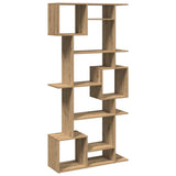 Book Cabinet Artisian Oak 92x29x188 cm Engineered Wood 3310324
