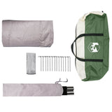Trekking Tent with Rainfly Water-Resistant 3-Person Green 42042218