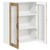 Wall Glass Cabinet LUCCA Artisan Oak 80 x 31 x 100 cm 885164