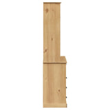 Highboard "VIGO" 80x40x176 cm Solid Wood Pine 3200583