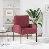Sofas with Cushion 55cm Wine Red Plywood 42023432