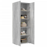 Highboard Grey Sonoma 70x42.5x185 cm Engineered Wood 3281425