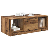 Coffee Table Old Wood 102 x 50 x 36cm Engineered Wood 880519