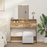 Dressing Table Artisan Oak 100 x 41 x 140 cm Engineered Wood 865153
