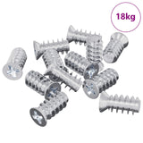 Screw 10909 pcs Silver M6 x 12 mm Iron 864486