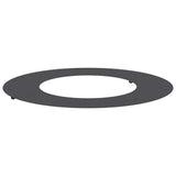 suitable for Flat Tree Ring Black 40 / 70 cm Steel 873676