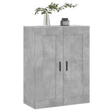 Wall Mounted Cabinet Concrete Grey 69.5x34x90 cm Engineered Wood 830400
