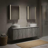 Bathroom Cabinet Set 5 pcs Grey Sonoma Engineered Wood 3406452