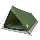 Camping Tent 2-Person Olive Green Waterproof 4009624