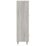 Highboard Grey Sonoma 69.5x31x115 cm Engineered Wood 828218