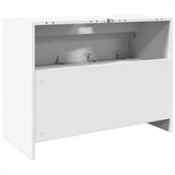 Sink Cabinet White 78x37x59 cm Engineered Wood 848115