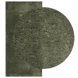 Rug HUARTE Short Pile Soft and Washable Forest Green 100x200 cm 375093
