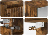 Bathroom Furniture Set 4 pcs Smoked Oak 3407411
