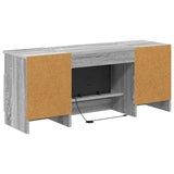 Electric Fireplace Grey Sonoma 98 x 28.5 x 40.5 cm 8021196