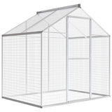 Outdoor Aviary Aluminium 178x122x194 cm 43557