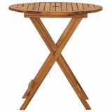 Garden Dining Set Natural Acacia Solid Acacia wood Small Foldable 3058255