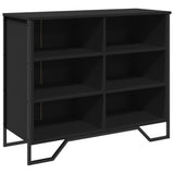 Sideboard Black 91x35.5x74.5 cm Engineered Wood 848549