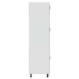 Kitchen Cupboard "Porto" Concrete Grey Engineered Wood 854111
