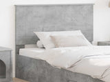 Headboard Concrete Grey 100 cm Engineered Wood 887696
