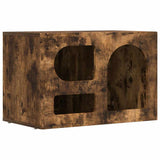 TV Cabinet Smoked Oak 60 x 35 x 40 cm Engineered Wood 891289
