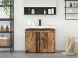 Bathroom Cabinet Set TULUM Old Wood 60 x 34 x 63 cm 880329