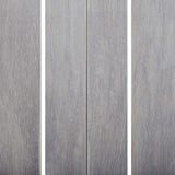 45941 7 Piece Outdoor Dining Set Grey Wash Solid Acacia Wood